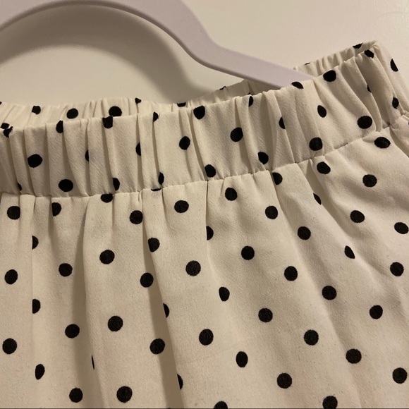 Polka dot long cake skirt - Picture 2 of 3